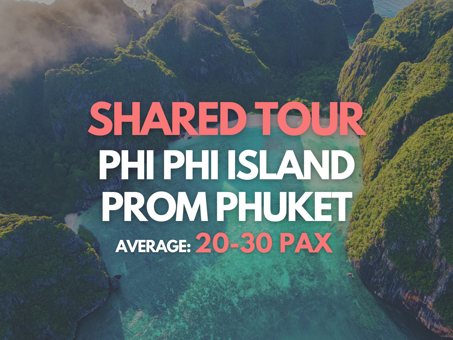 Budget Cheap Phi Phi Island Backpackers Tour Shared Boats Lower Price Phi Phi Island Tour Cheap Budget Public Open Shared Joined Joint Group Tour