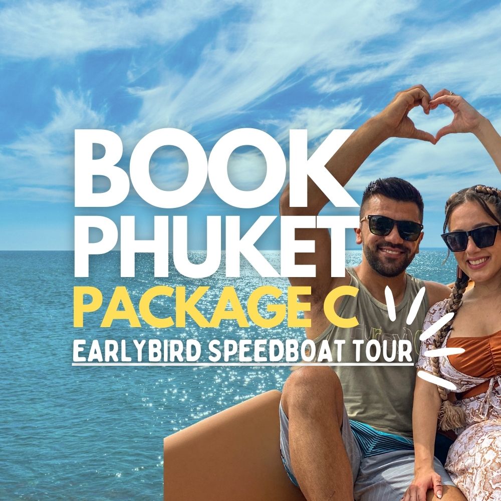 Phi Phi Island Private Early Bird Speedboat Tour From Phuket to Phi Phi Island - Five Star Thailand Package C