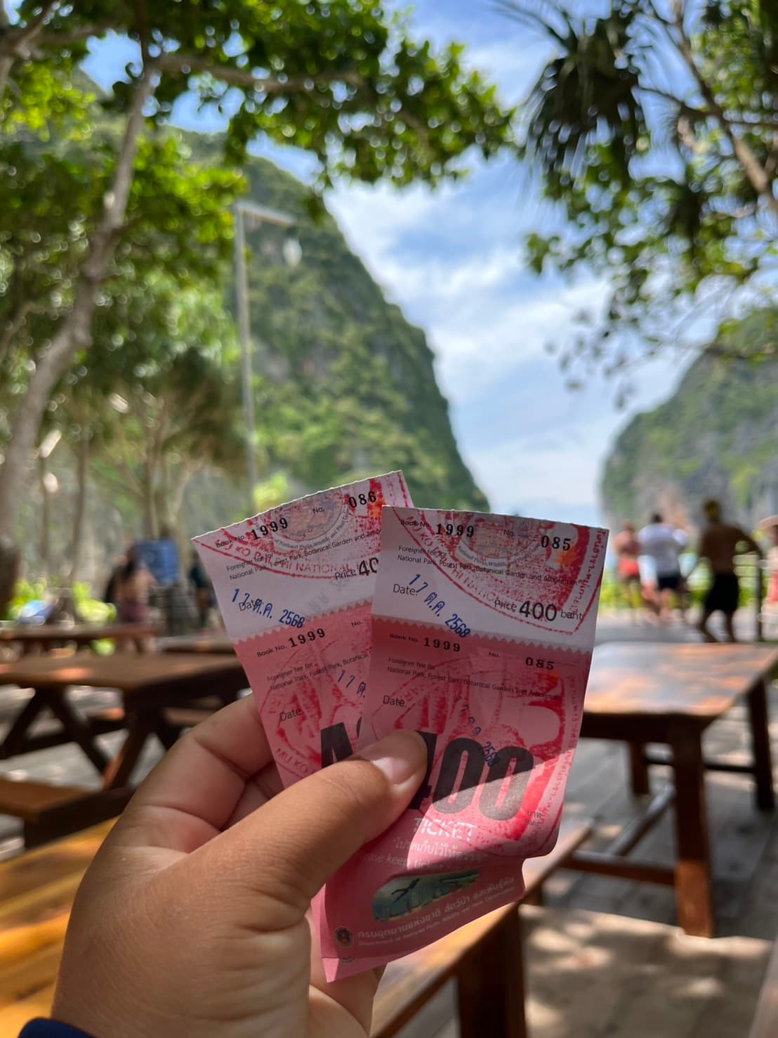 Thai National Park Ticket
