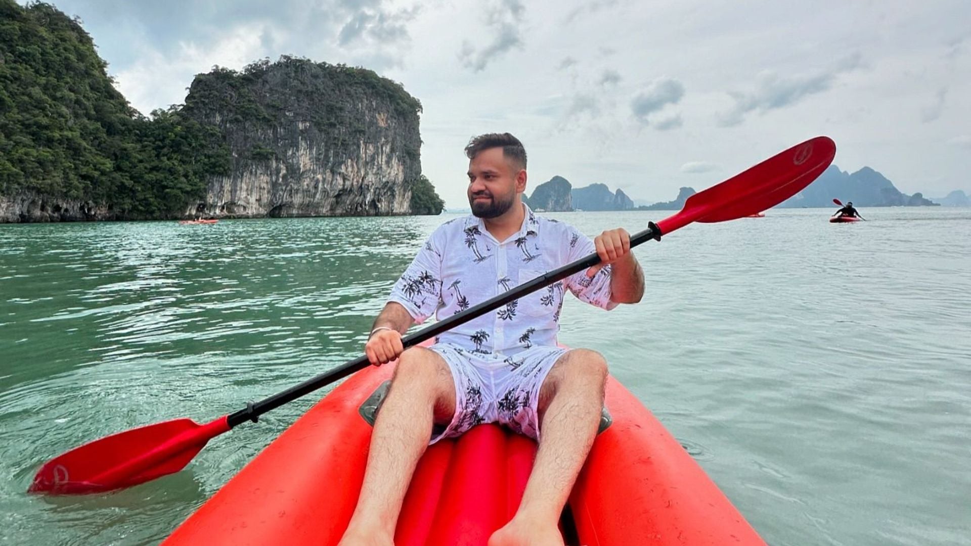 James Bond Private Longtail Boat Tour - kayaking canoeing with guide phang nga bay james bond island