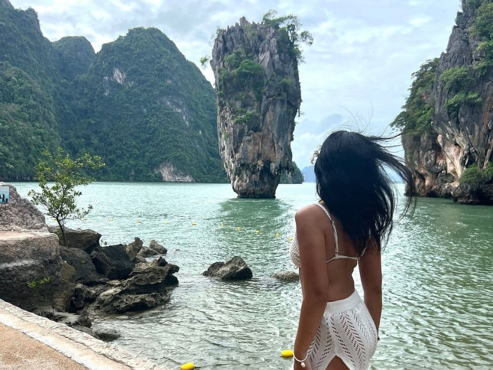 James Bond Private Longtail Boat Tour - take photo of james bond island in phang nga private tour