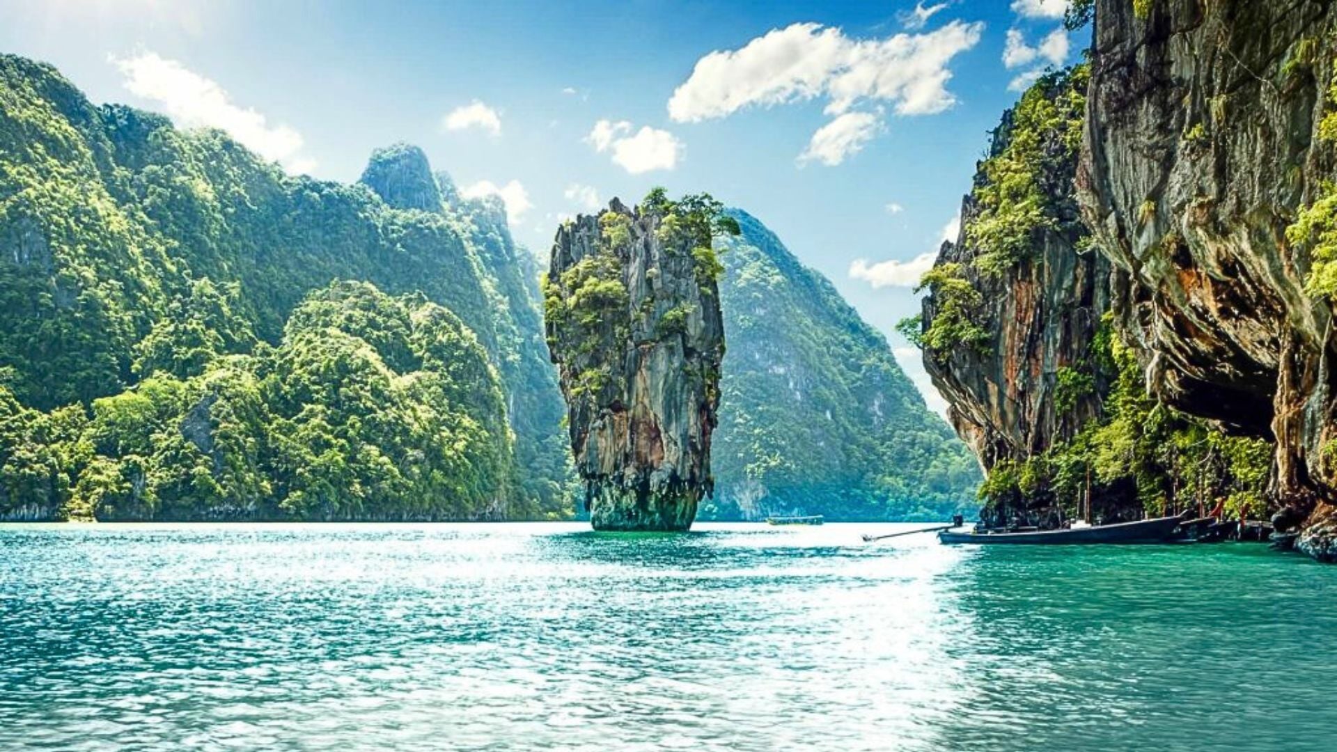 James Bond Private Speedboat Tour - james bond island koh tapu heavily edited photo