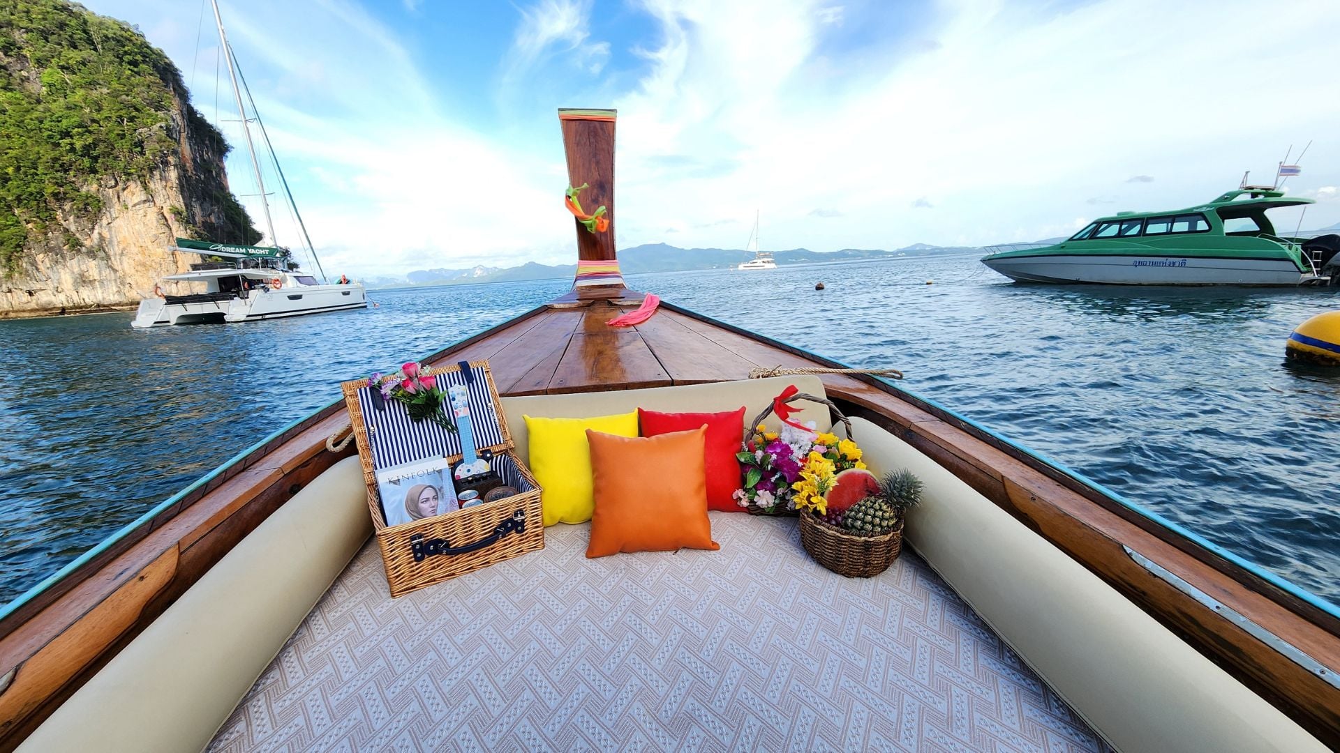 Krabi Islands Private Longtail Tour - luxury longtail boat krabi