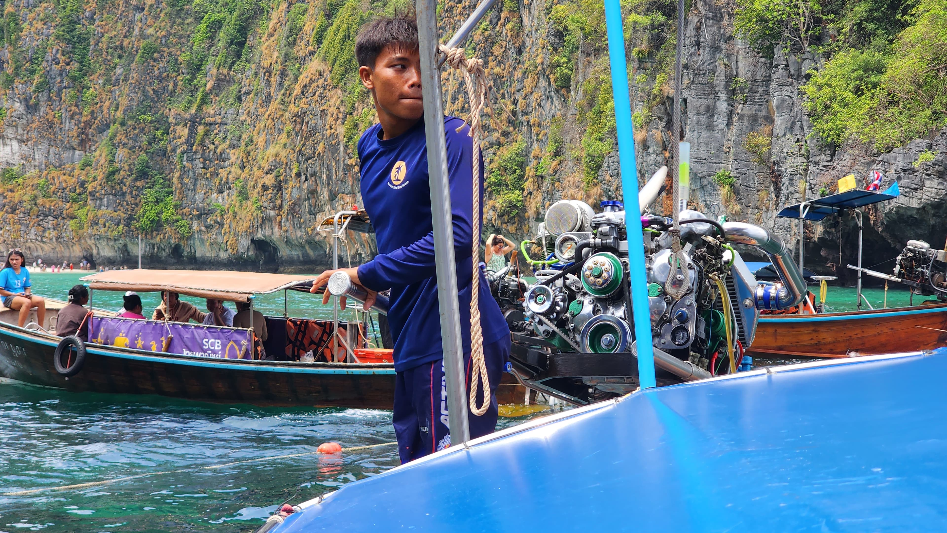 Phi Phi Islands Private Longtail Boat Tour - private longtail boat capitan koh phi phi
