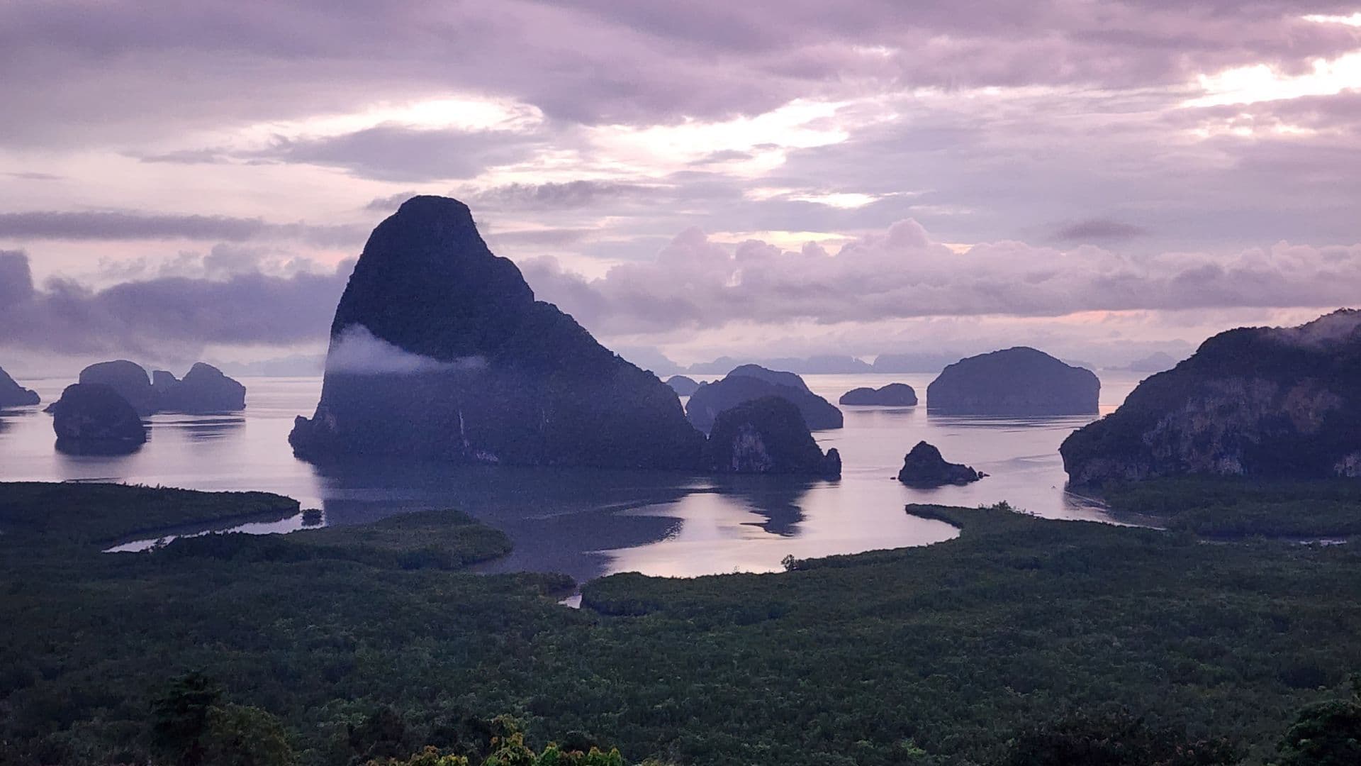 Samet Nangshee Sunrise Viewpoint & Private Longtail Boat Tour - samet nangshee viewpoint sunrise phang nga bay