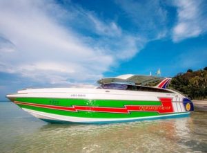 phi phi island private speedboat