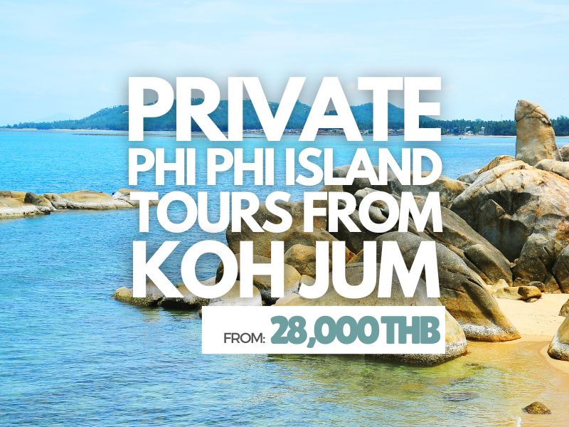Booking Private Phi Phi Island Boat Tours From Koh Jum