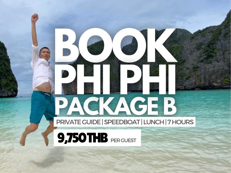 Package B Private Speedboat Tour Starting Leaving From Phi Phi