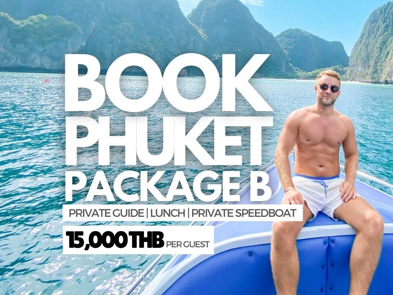 Private Speedboat Otur To Phi Phi Island Poster Image Starting From Phuket Patong