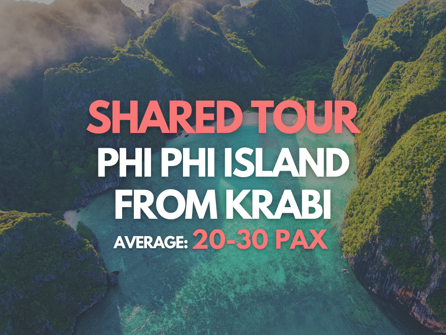 Budget Cheap Phi Phi Island Backpackers Tour Shared Boats Lower Price Phi Phi Island Tour Cheap Budget Public Open Shared Joined Joint Group Tour