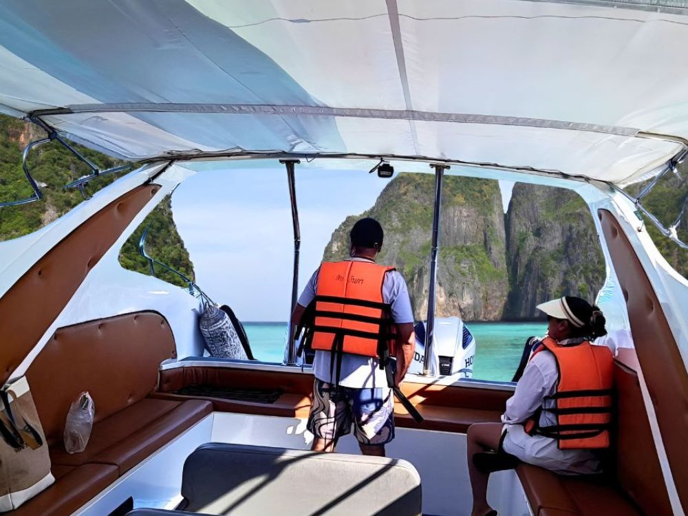 Guests on a Private Phi Phi Speedboat Tour at Maya Bay Start From Krabi also include Bamboo Island
