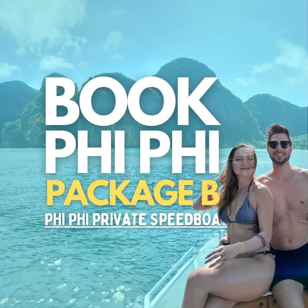 Private Speedboat Charter Phi Phi Tour Starting on Phi Phi Island itself