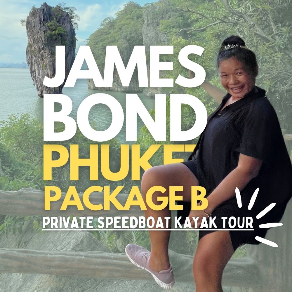 James Bond Private Speedboat Charter in Phang Nga Bay with Stat location depart from Phuket by Five Star Thailand Tours