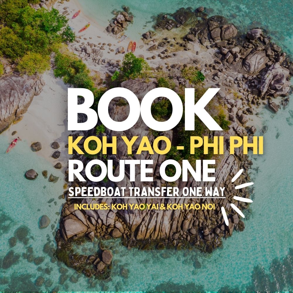 online booking five star thailand phi phi tour speedboat tickets from koh yao yai or koh yao noi islnds to travel to tonsai pier on koh phi phi don