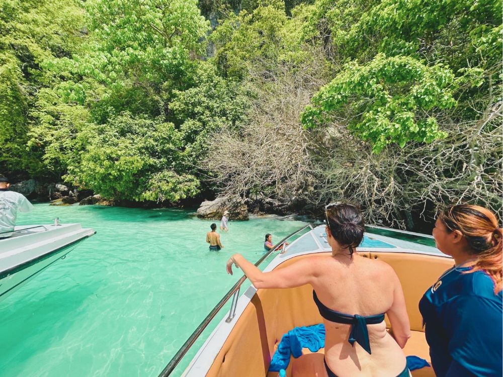 Maya Bay Private speedboat charter tour