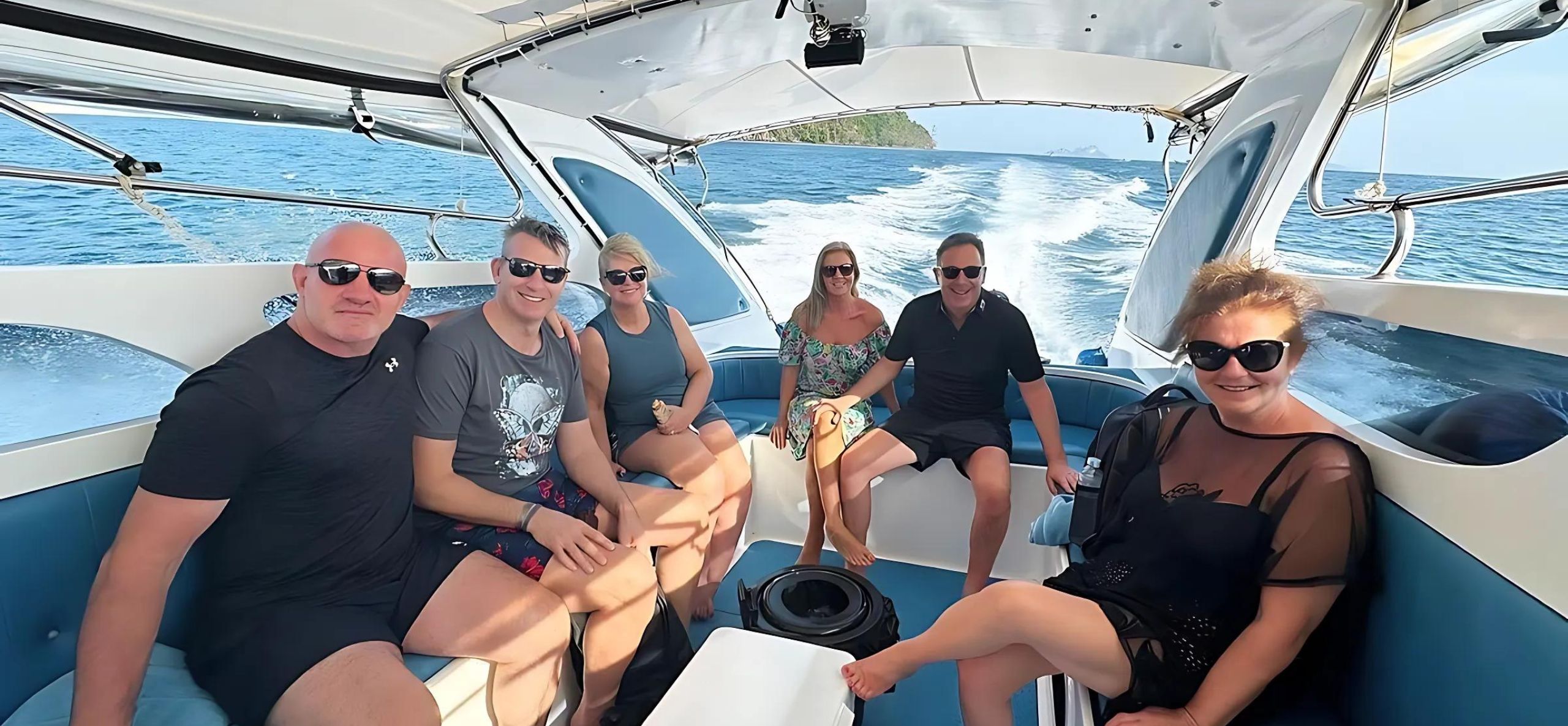 xl speedboat phi phi island private charter tour for big groups