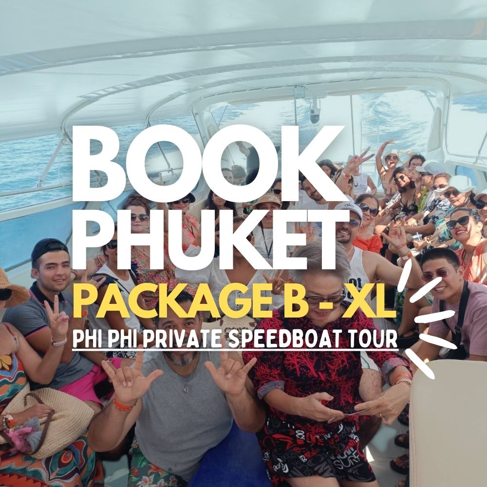 large group private speedboat charter phi phi islands