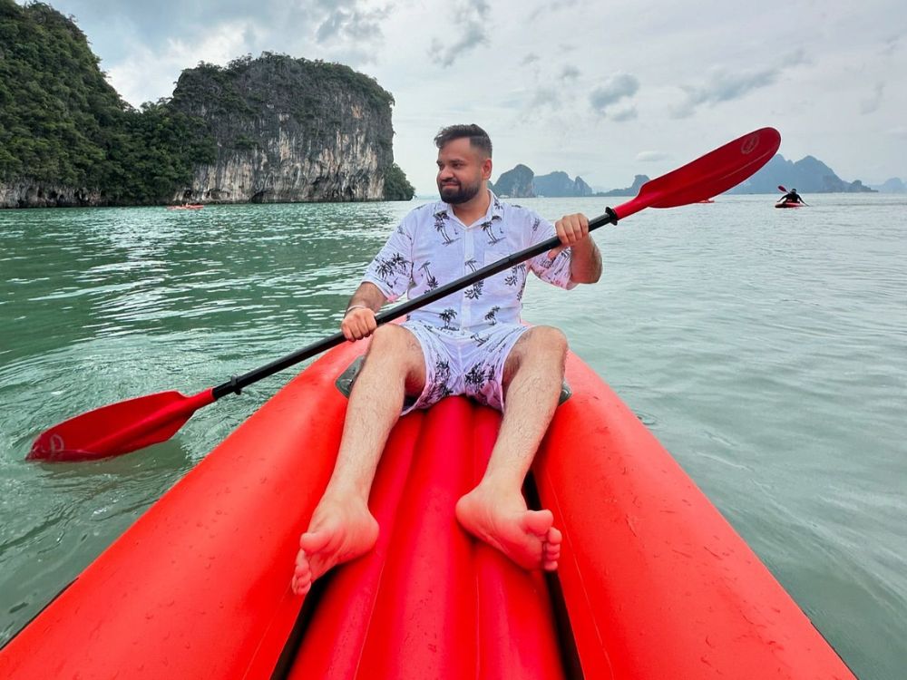 private james bond tour sea canoeing