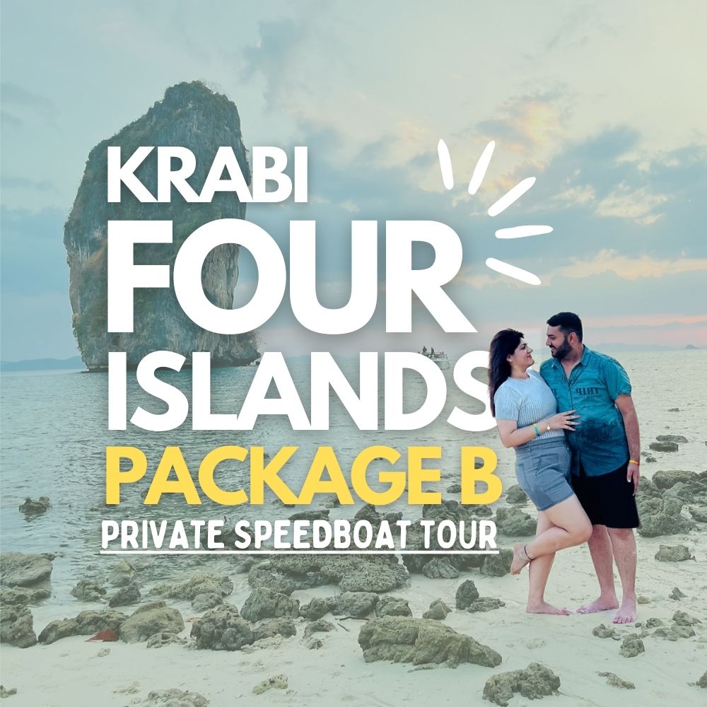 krabi four 4 islands private speedboat charter day trip book from krabi ao nang