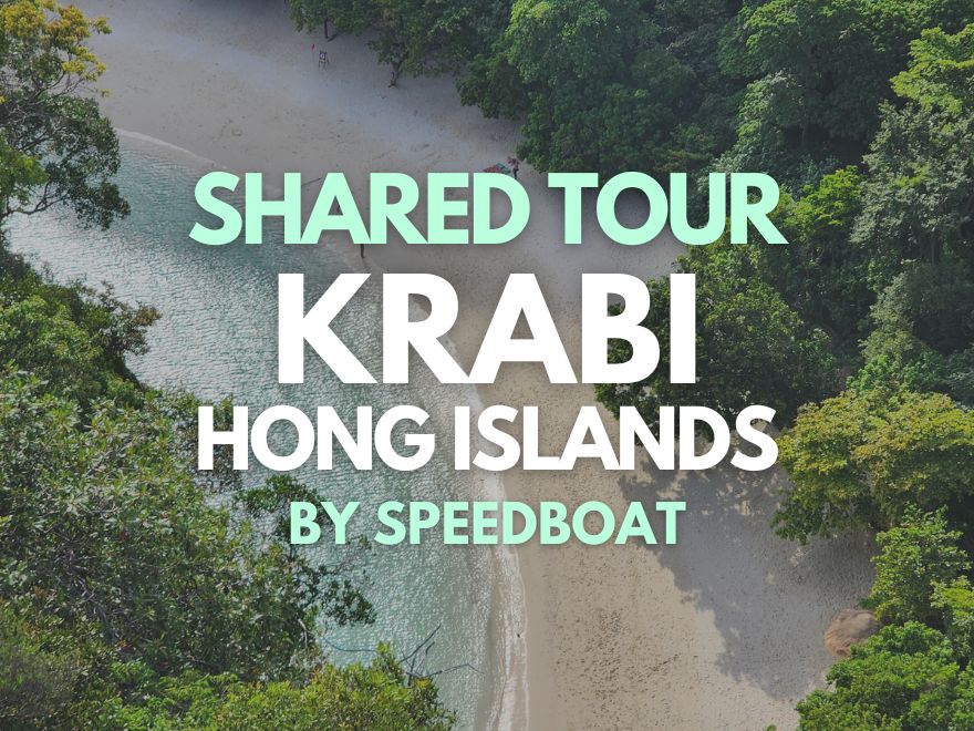 book low cost tours shared group tours to krabi Hong Islands