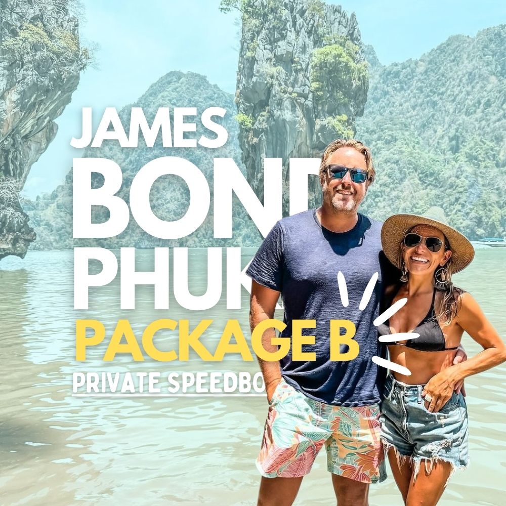 James Bond Private Speedboat Charter in Phang Nga Bay with Stat location depart from Phuket by Five Star Thailand Tours