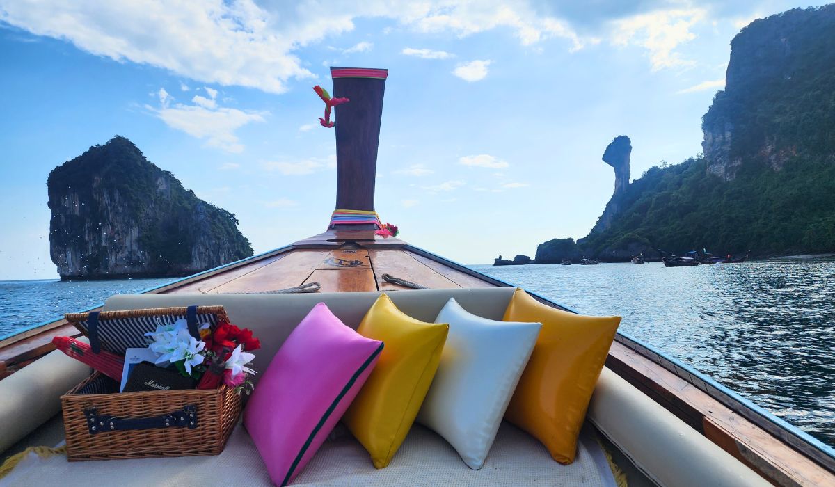 full day private longtail boat tour phi phi islands